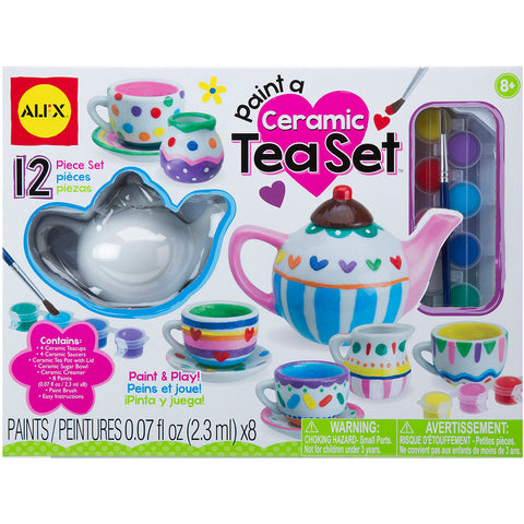 Paint A Ceramic Tea Set Kit