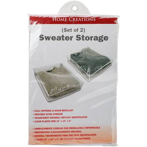 Innovative Home Creations Sweater Storage Bags 2/Pkg