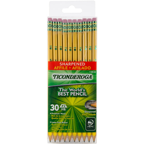 Ticonderoga #2 Pencils 30/Pkg