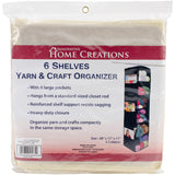 Innovative Home Creations 6 Shelf Yarn & Craft Organizer