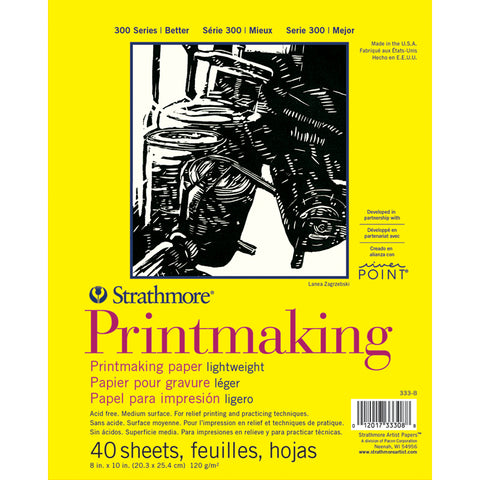 Strathmore Printmaking Paper Pad 8"X11"