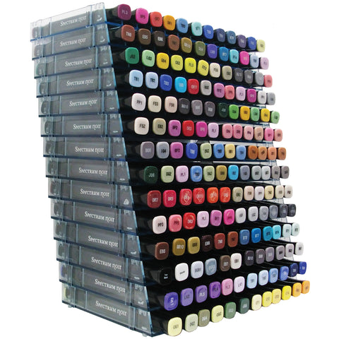 Spectrum Noir Marker Storage Racks Clear 14/Pkg - Empty