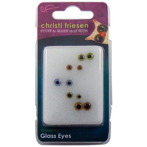 Christi Friesen Glass Eyes 10/Pkg