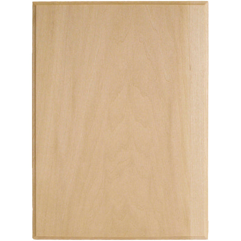 Basswood Rectangle Thin Plaque