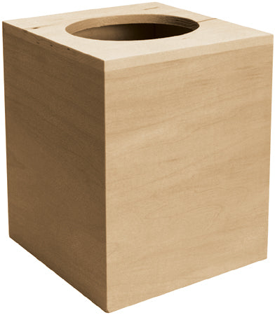 Basswood Boutique Tissue Box