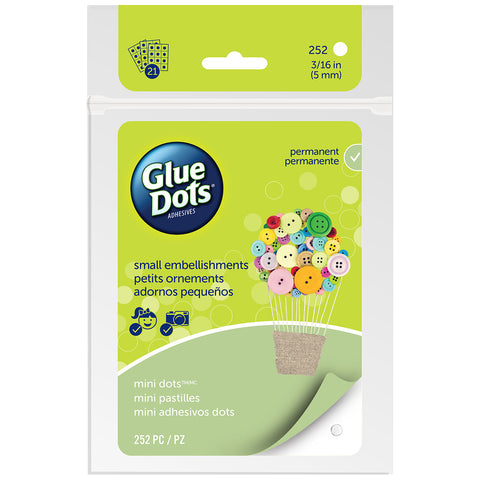 Glue Dots Clear Dot Sheets