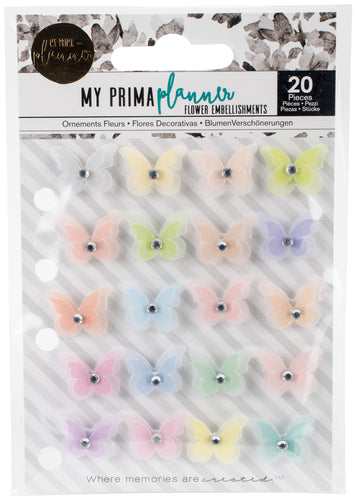 My Prima Planner Butterflies .70" 20/Pkg