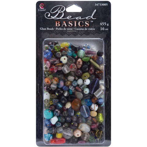 Jewelry Basics Glass Beads 16oz