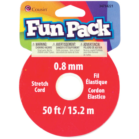 Fun Pack Stretch Cord Spool .8mmX50'