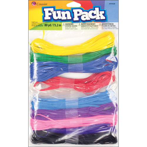 Fun Pack Plastic Craft Lace 80yd