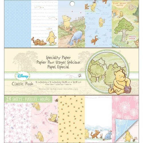 Disney Specialty Double-Sided Paper Pad 12"X12"