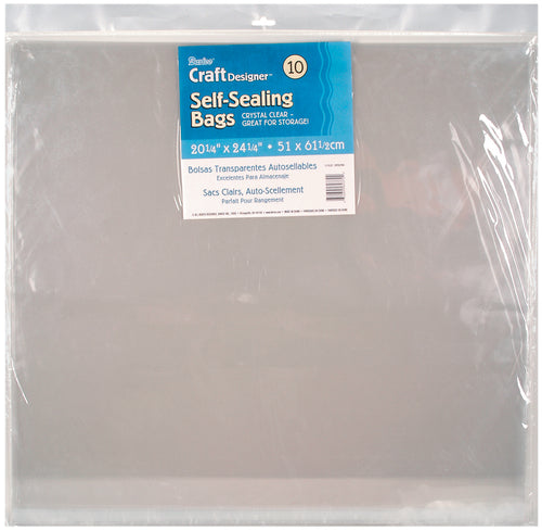 Darice Self-Sealing Bags 10/Pkg