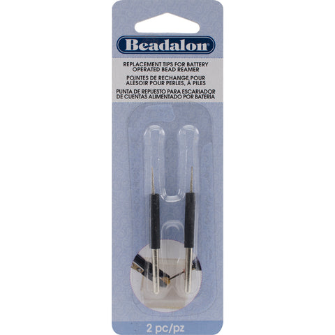 Battery Operated Bead Reamer Replacement Tips 2/Pkg