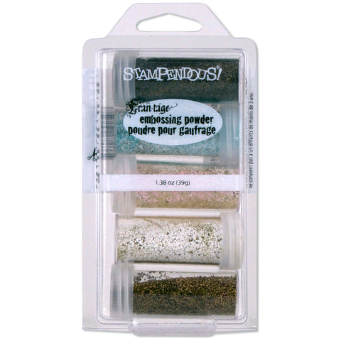 Stampendous Vintage Embossing Powder 5/Pkg 1.8oz