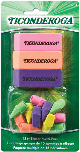 Ticonderoga Eraser Combo Set