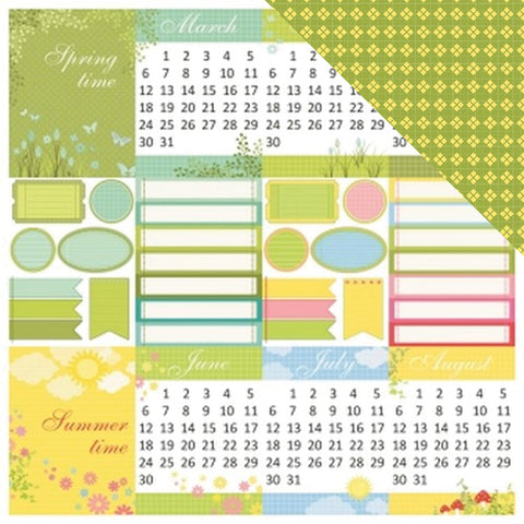 ScrapBerry's Everyday Double-Sided Paper 12"X12"