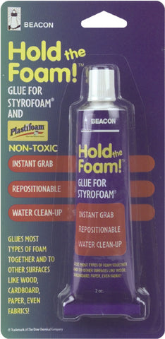 Hold the Foam! Styrofoam Glue