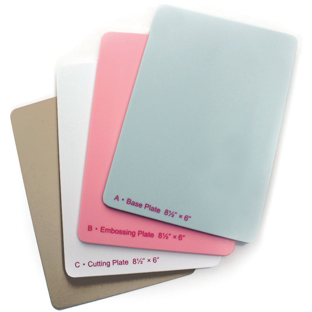 Grand Calibur Raspberry Plate Spellbinders Grand Calibur Junior Replacement Plates