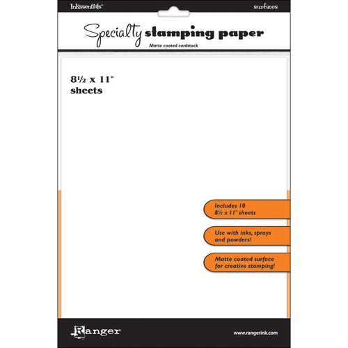 Inkssentials Specialty Stamping Paper 10/Pkg