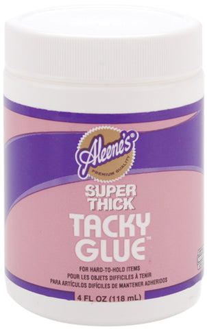 Aleene's Super Thick Tacky Glue Wide Mouth Jar