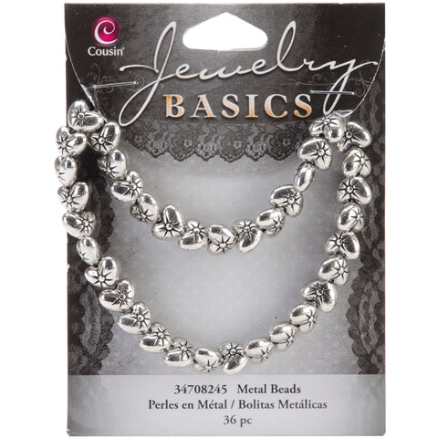 Jewelry Basics Metal Beads 9mm 36/Pkg