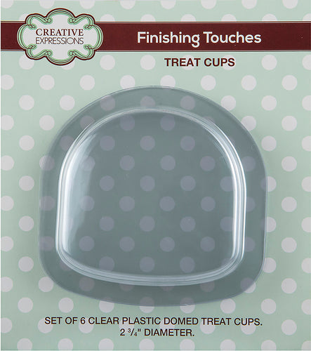 Creative Expressions Domed Treat Cups 6/Pkg