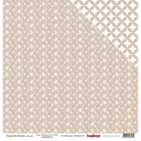 ScrapBerry's Elegantly Simple Double-Sided Cardstock 12"X12"