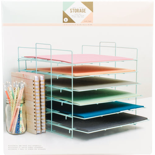 Crate Paper Desktop Storage Paper Rack