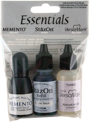 Essentials Ink Refills .5oz 3/Pkg