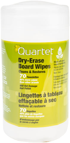 Quartet Boardwipes Dry-Erase Cleaning Wipes