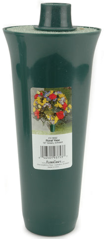Floracraft Floral Vase W/Styrofoam Insert