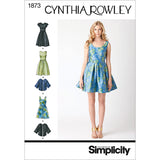 Simplicity Cynthia Rowley Misses & Miss Petite Dress & Coat