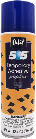 Odif USA 505 Spray & Fix Temporary Fabric Adhesive