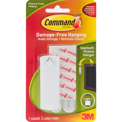 Command Large Sawtooth Picture Hangers