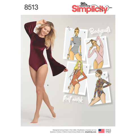 Simplicity Misses Knit Bodysuits