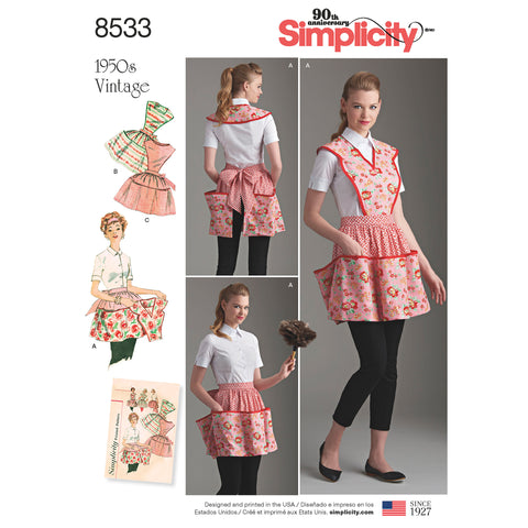 Simplicity Misses 1950S Vintage Apron