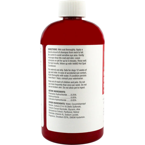 VetMD Medicated Hot Spot Anti-Itch Shampoo 17fl oz