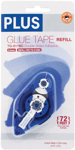 Plus High Capacity Glue Tape Refill