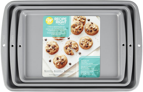 Recipe Right Cookie Pans 3/Pkg