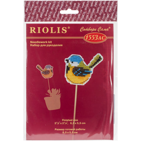 RIOLIS Plastic Canvas Kit 2.5"X2"