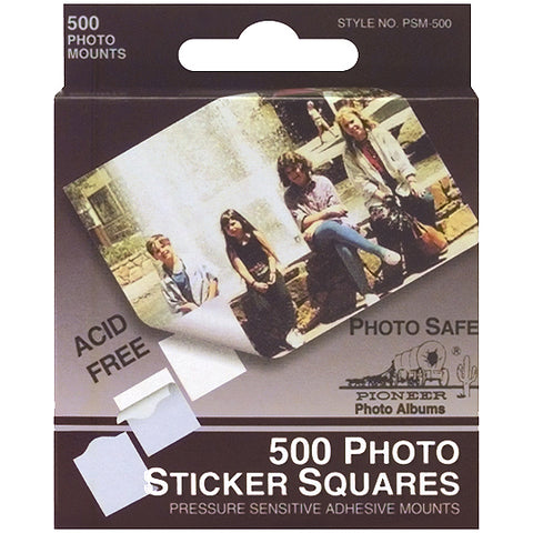 Photo Sticker Squares .5" 500/Pkg