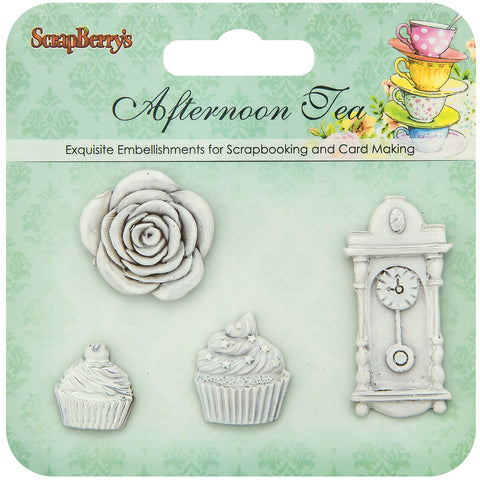 ScrapBerry's Afternoon Tea Polymer Shapes