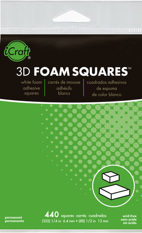 3D Foam Squares Combo Pack