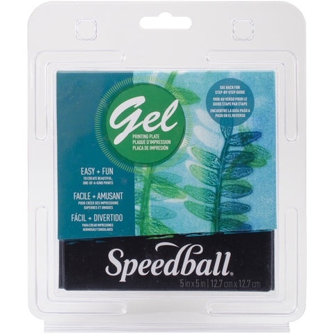 Speedball Gel Printing Plate 5"X5"