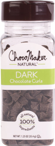 ChocoMaker(R) Natural Dark Chocolate Curls 1.25oz
