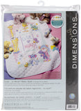 Dimensions/Baby Hugs Quilt Stamped Cross Stitch Kit 34"X43"