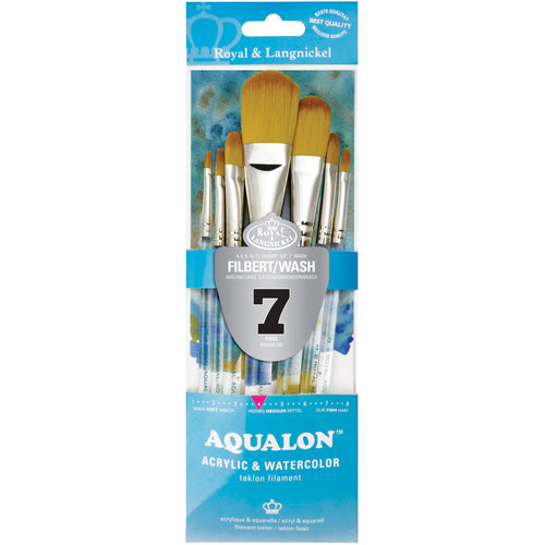 Aqualon Filbert Brush Set
