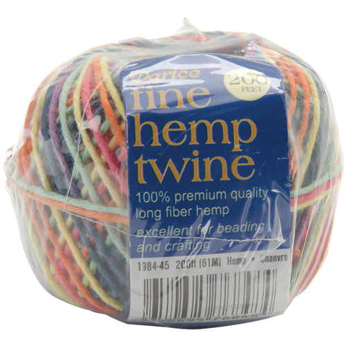 Fine Hemp Twine 200'