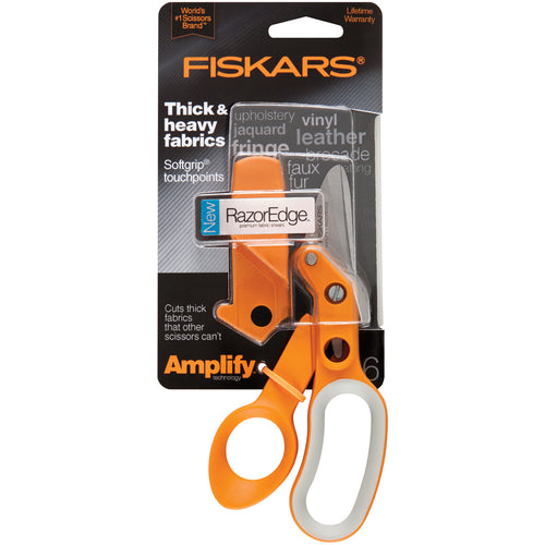 Fiskars Amplify RazorEdge Fabric Scissors 6"