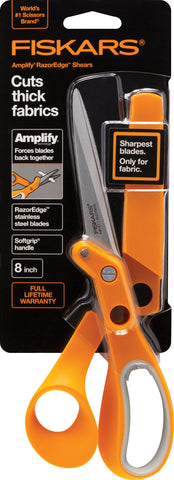 Fiskars Amplify RazorEdge Fabric Scissors 8"